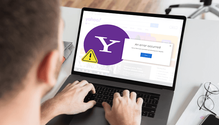 “Unable to Proceed with Your Request” in Yahoo Mail